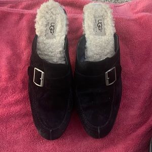 Ugg Black clogs size 10